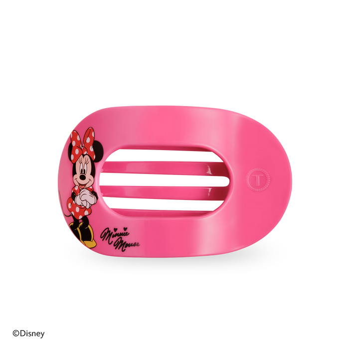 Flat Round Hair Clip | Medium | Minnie Mouse