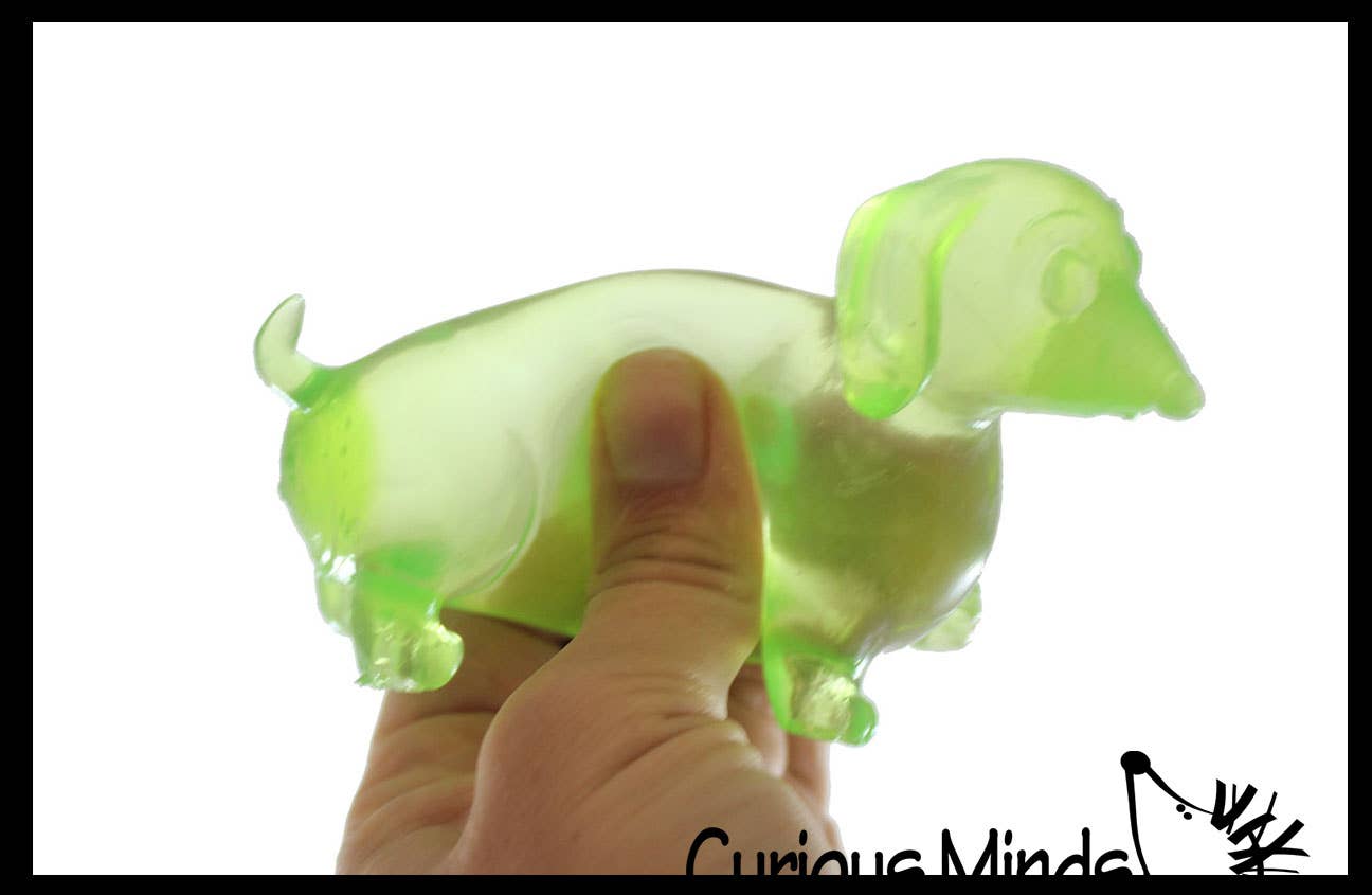 Single Sugar Dachshund Dog Ball Bag
