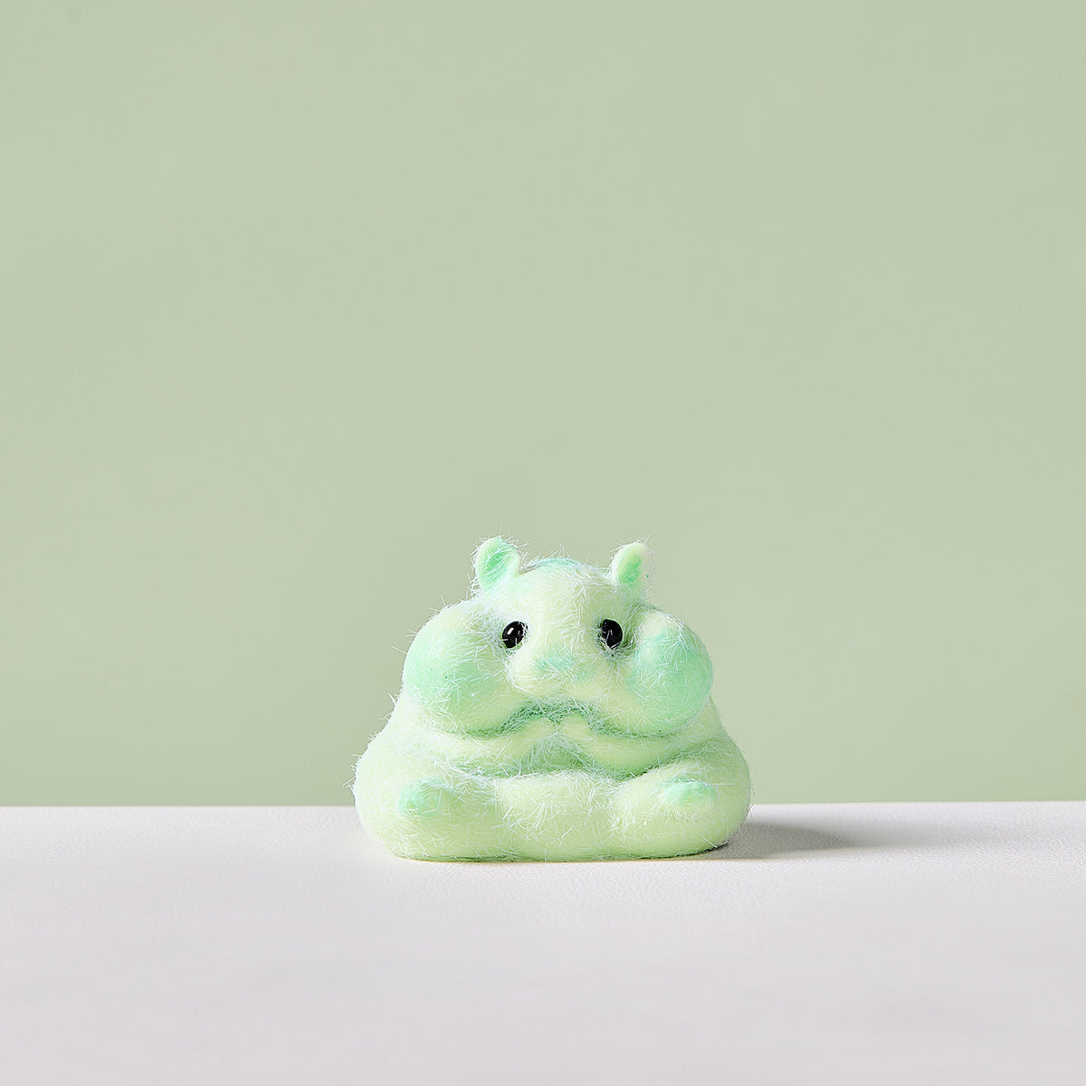 Flocked Hamster Taba Squishy