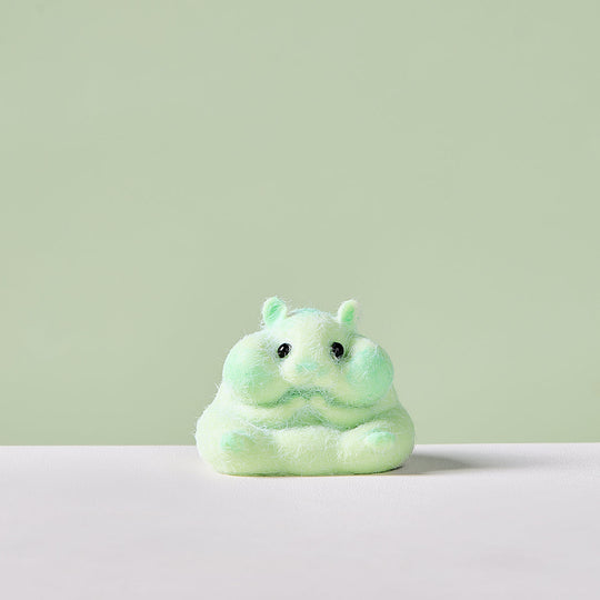 Flocked Hamster Taba Squishy