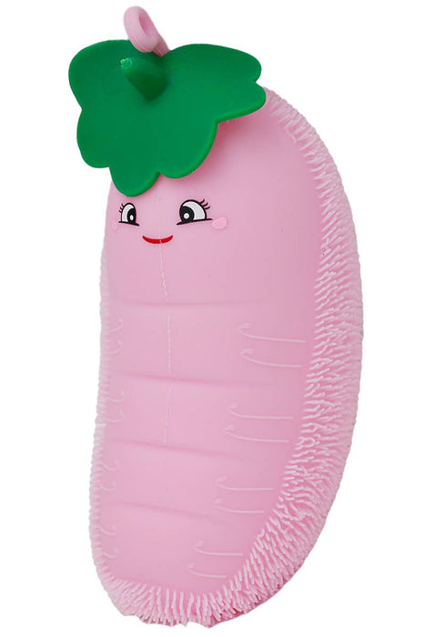 Jumbo Caterpillar Pea Beans Spiky Puffer LED Light-Up Squishy