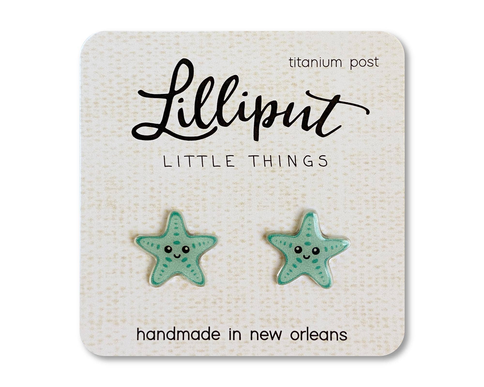 Starfish Earrings // Beach Gifts // Nautical
