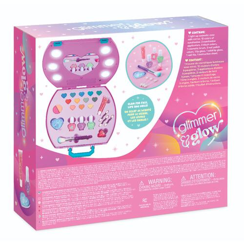 Glimmer & Glow Light Up Cosmetic Studio Activity Kit