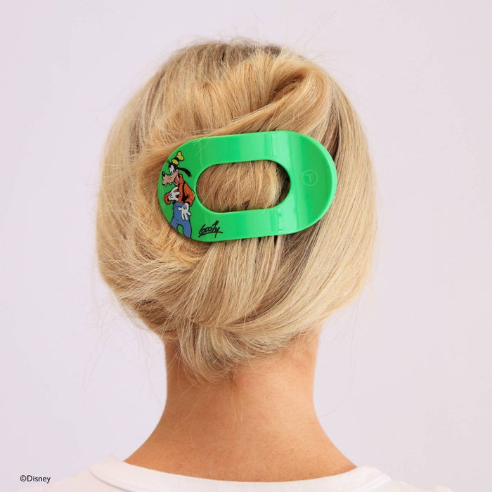 Flat Round Hair Clip | Large | Goofy