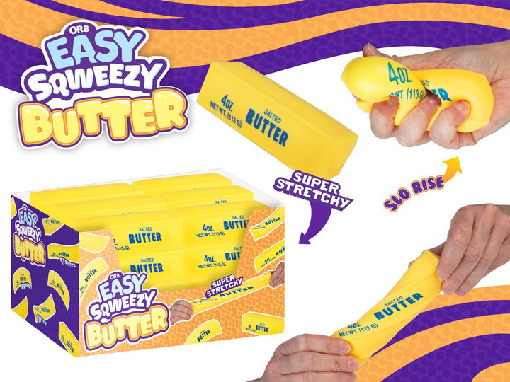 Easy Sqweezy Butter Squeeze Toy Sensory Fidget Toy