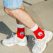 Eat My Socks Unisex Ketchup Novelty Socks
