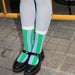 Eat My Socks Unisex Soda Lime Can Novelty Socks
