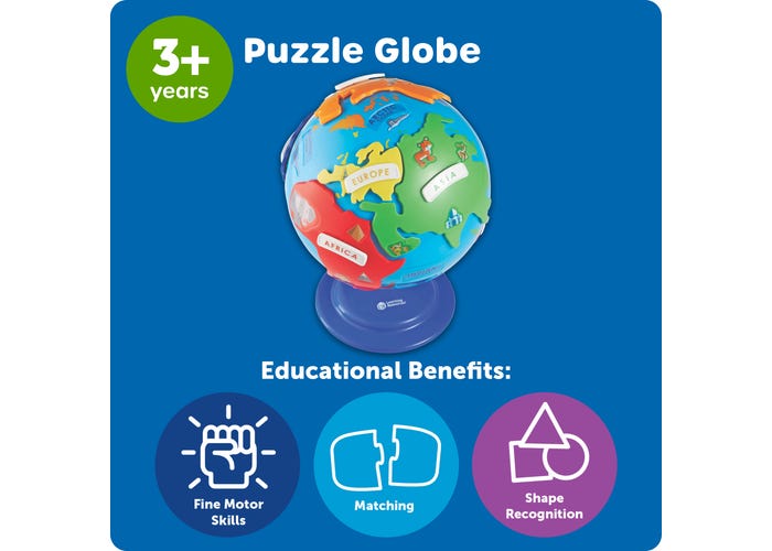 Puzzle Globe By Learning Resources