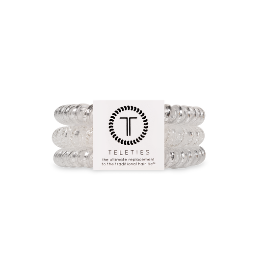 Spiral Hair Coils | Small | Silver Slay Hair Ties