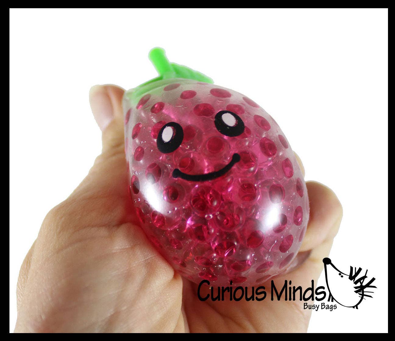 Single Small Fruit Water Bead Filled Squeeze Stress Balls