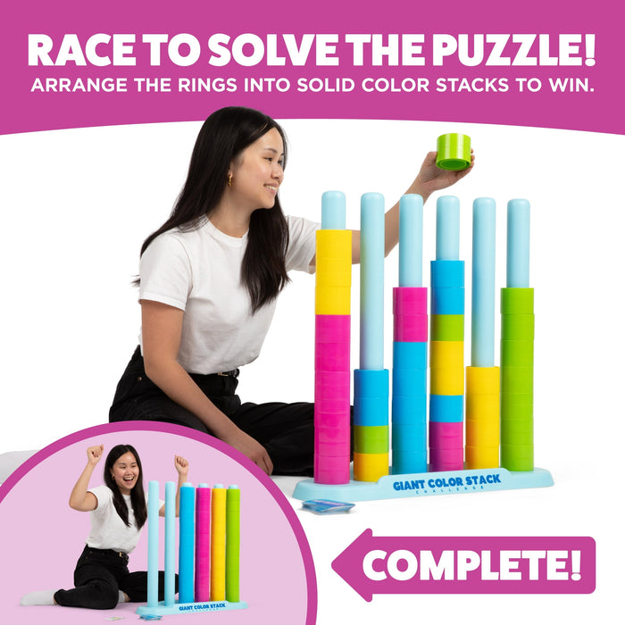 What Do You Meme? Giant Color Stack Challenge Game