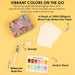 Grabie Dessert Colors Watercolor Pocket 12-Piece Set