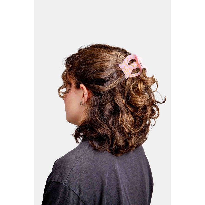 Eat My Socks Pretzel Hair Claw Clip