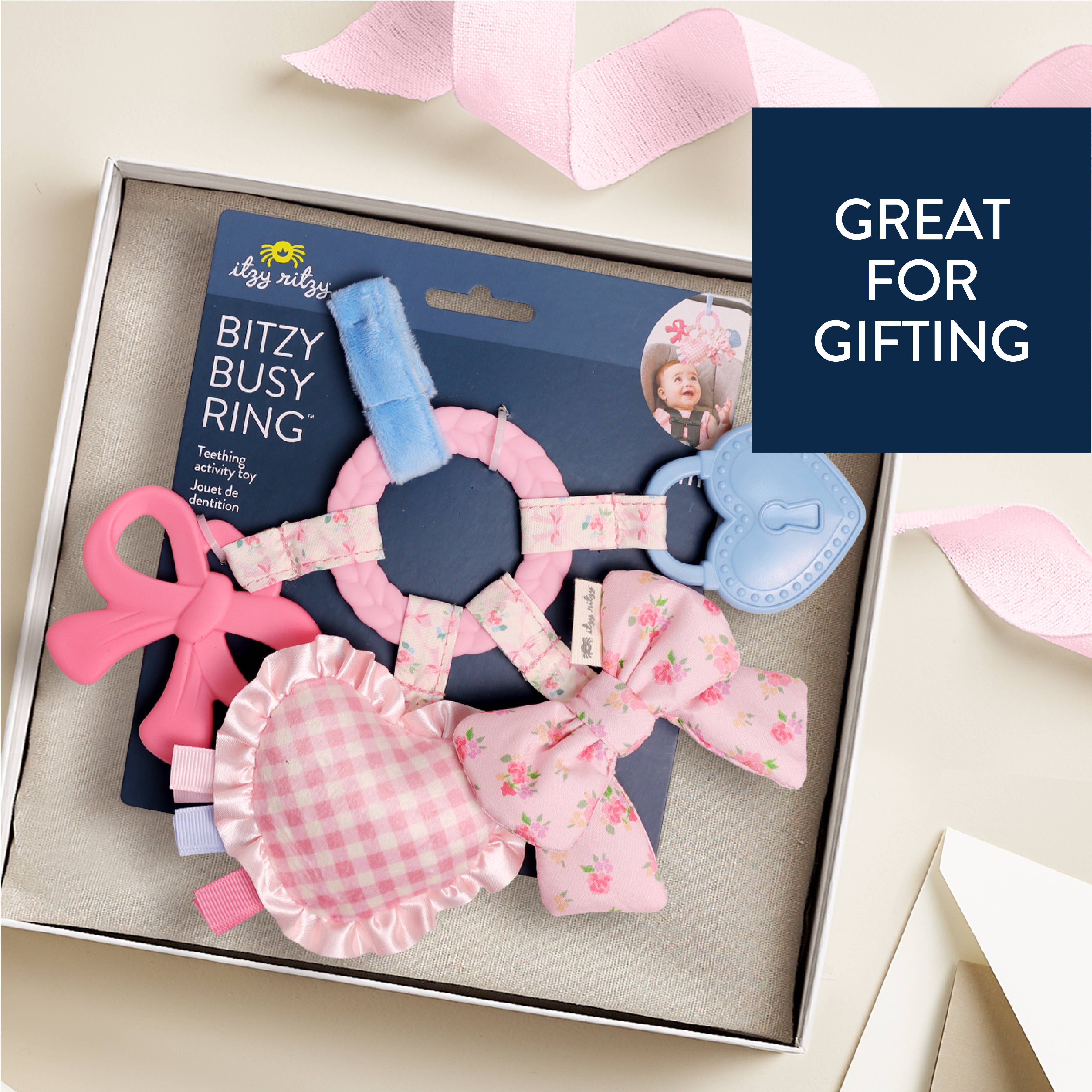 Bow Bitzy Busy Teething Ring