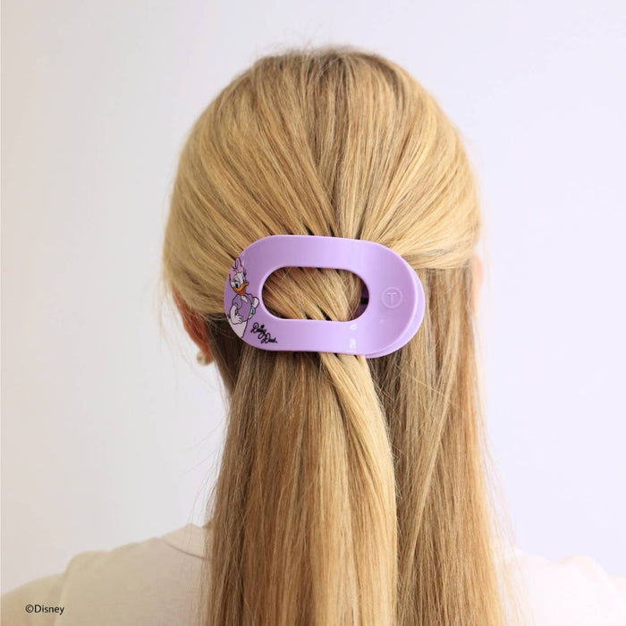 Flat Round Hair Clip | Medium | Daisy Duck