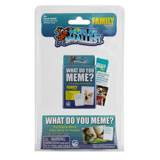 World’s Smallest What Do You Meme? Family Edition Mini Game