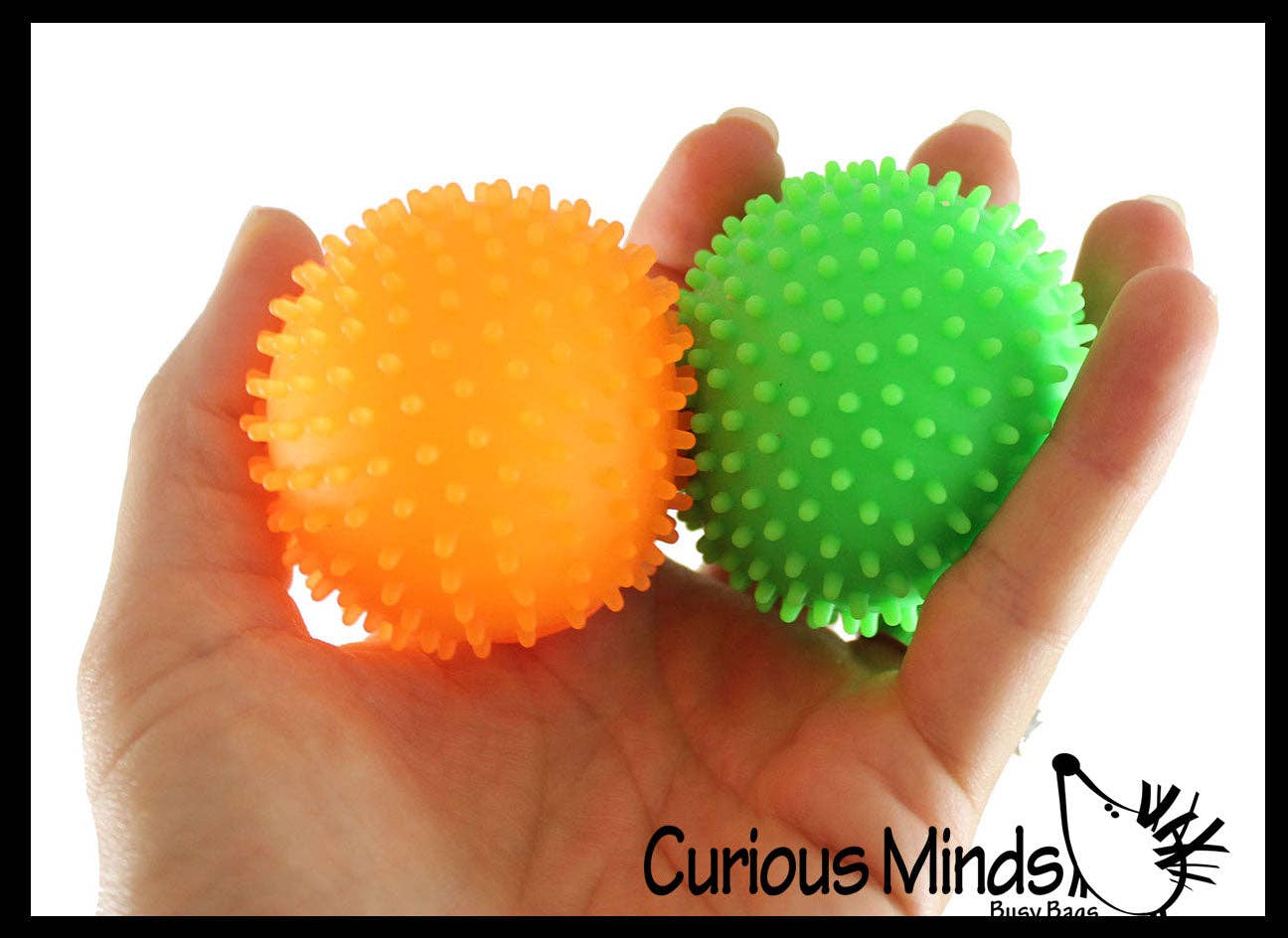 Single Spiky Bumpy Soft Doh Filled 1.7