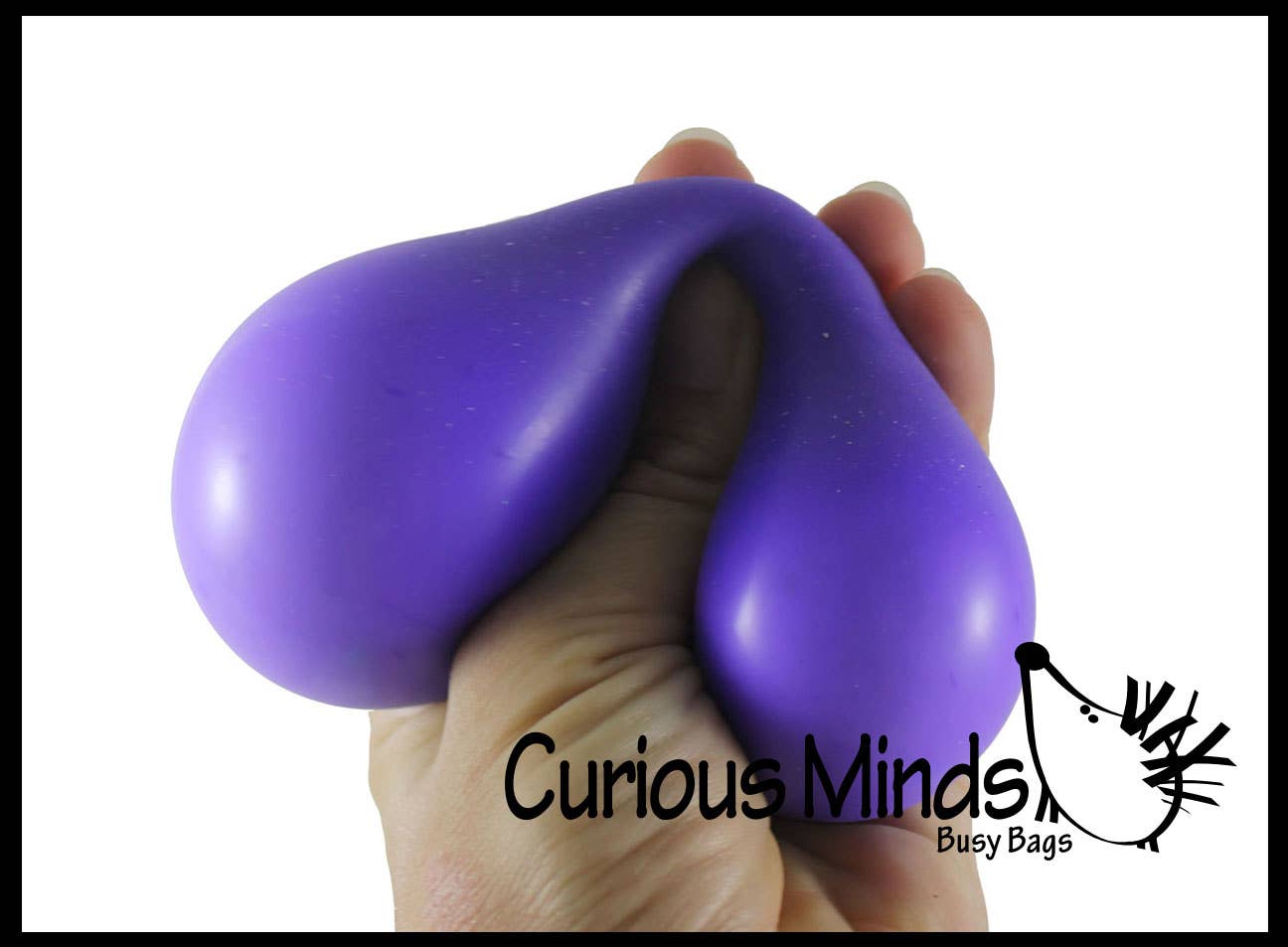 Single large Stretchy Squishy Squeeze Stress Ball - Sensory, Fidget Toy