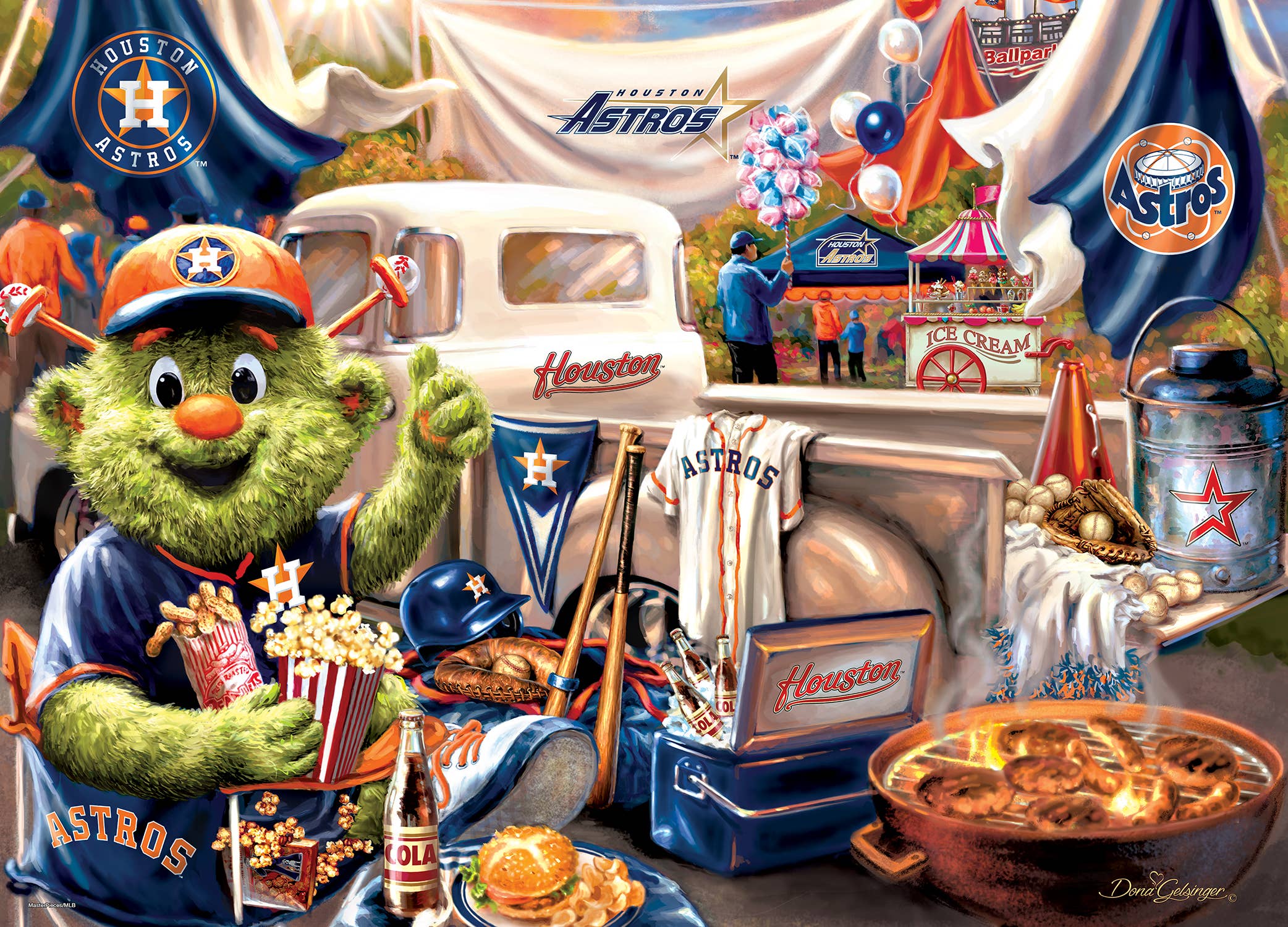 Houston Astros - Gameday 1000 Piece Puzzle