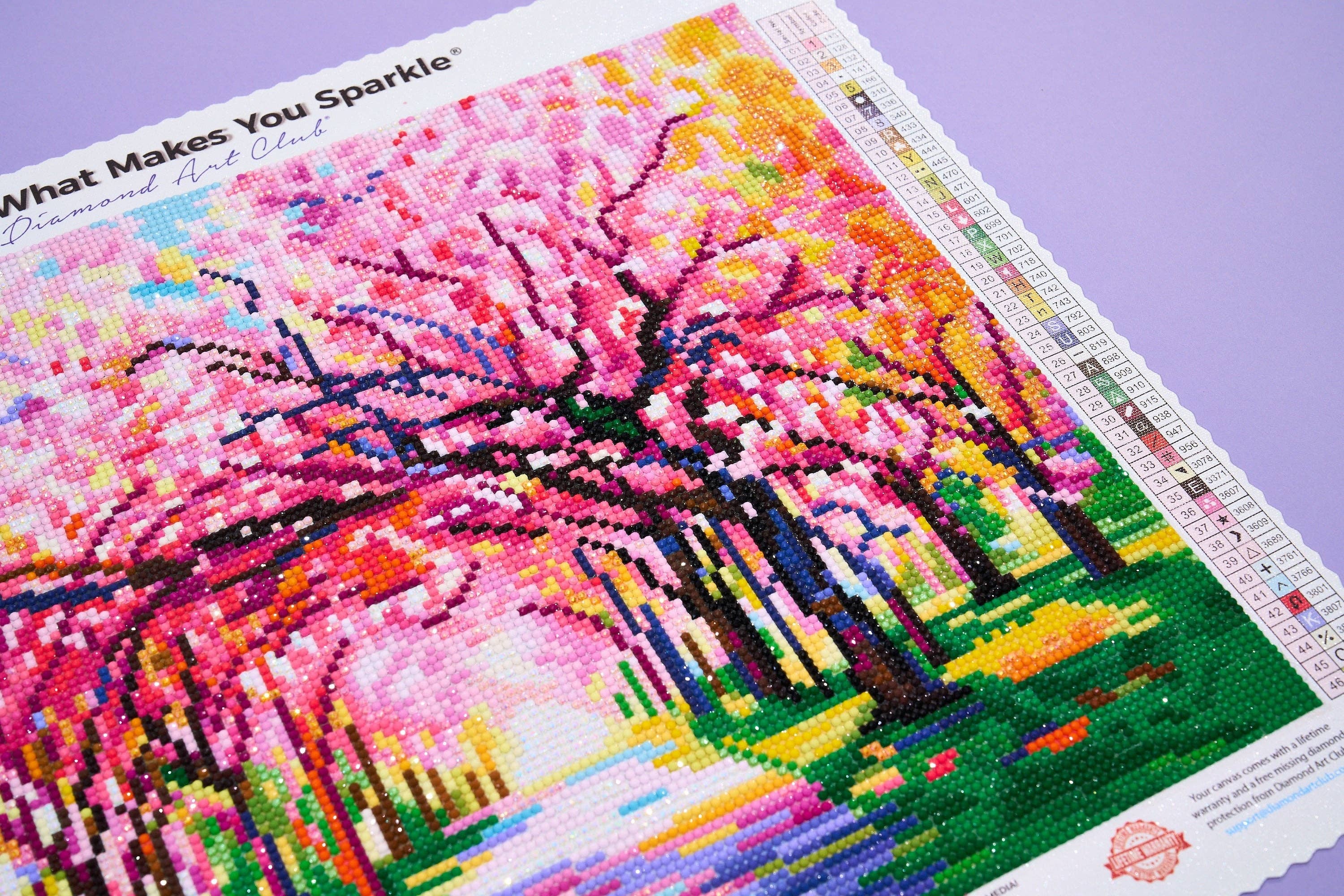 Cherry Blossom Trees Diamond Art