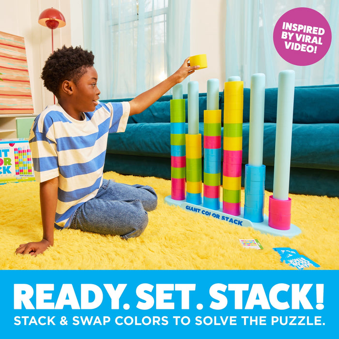What Do You Meme? Giant Color Stack Challenge Game