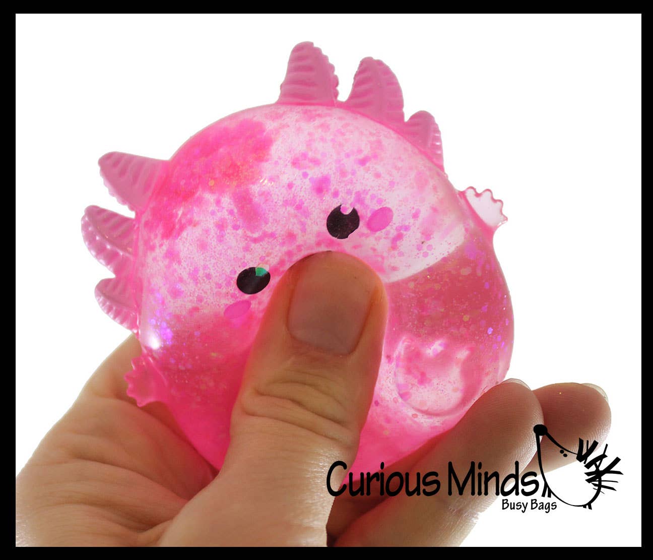 Single Axolotl Sugar Ball - Syrup Molasses Thick Glue/Gel Stress