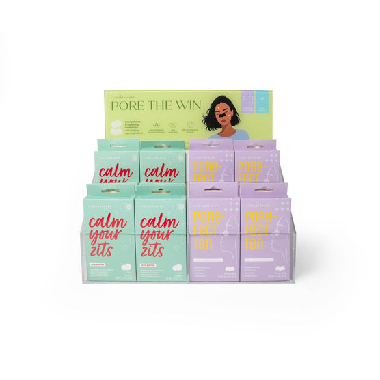 Lemon Lavender Pore the Win Nose Strips & Acne Patches Asst