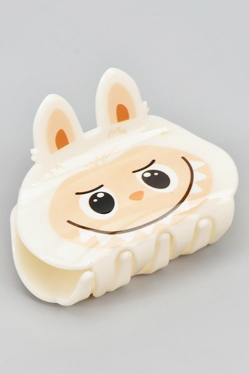 Labubu Hair Clip White