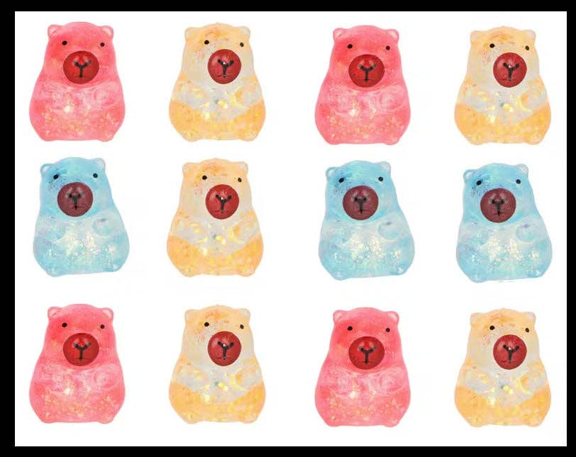 Single Capybara Cute Sugar Ball - Thick Glue/Gel Syrup Molasses