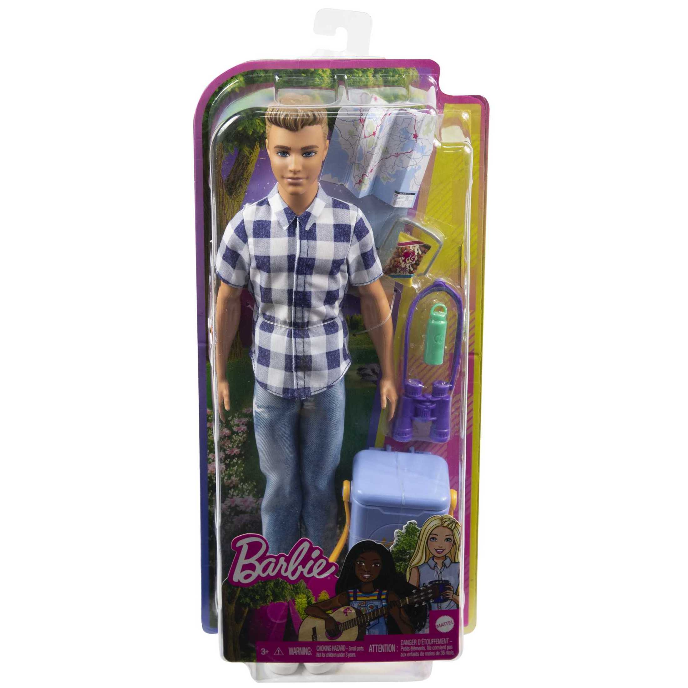 Barbie It Takes Two Ken Doll & Camping Accessories