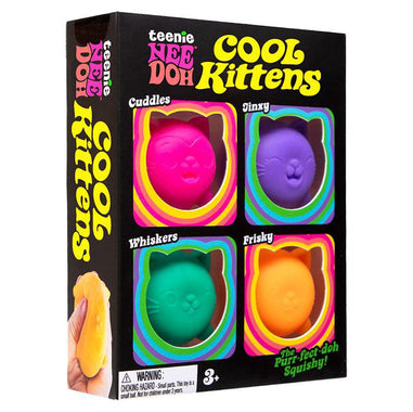 PRE ORDER (ARRIVES ON OR BEFORE FEBRUARY 15TH): Needoh Teenie Cool Kittens Multipack