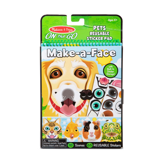 Melissa & Doug Reusable Stickers Pets