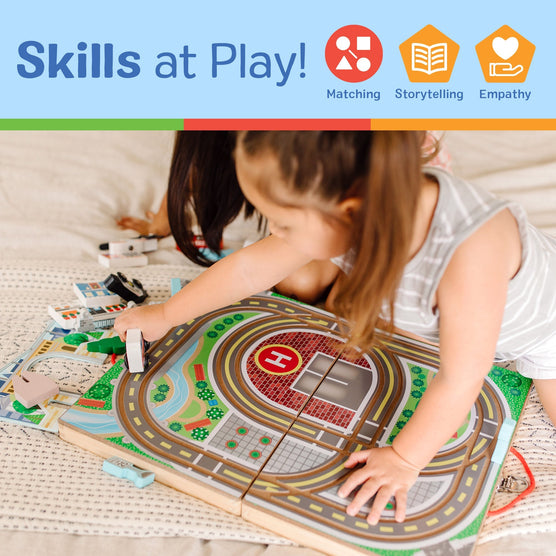 Melissa & Doug Take Along Town Set