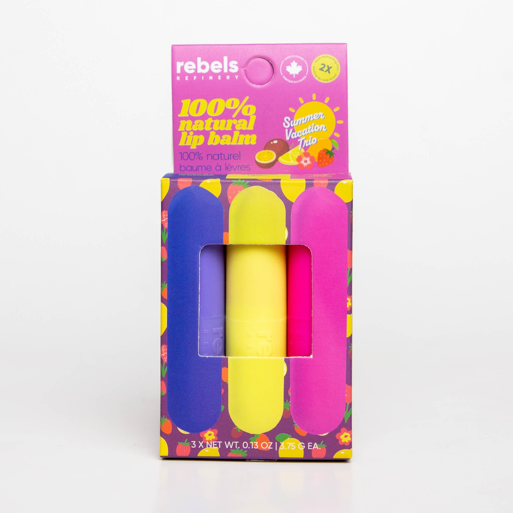 REBELS Vacation Trio 3 Pack Sleek Sticks