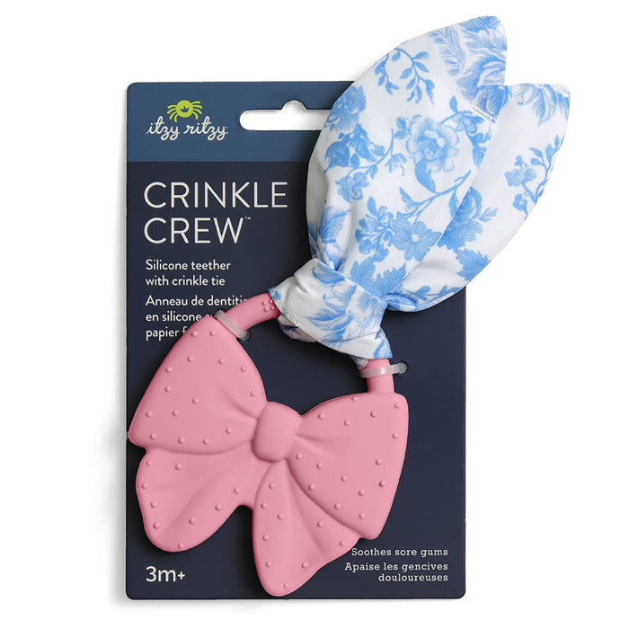 Bow Crinkle Crew Infant Teether