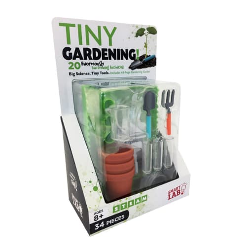 SmartLab Tiny Gardening Kit 34-Piece Science Activity Set
