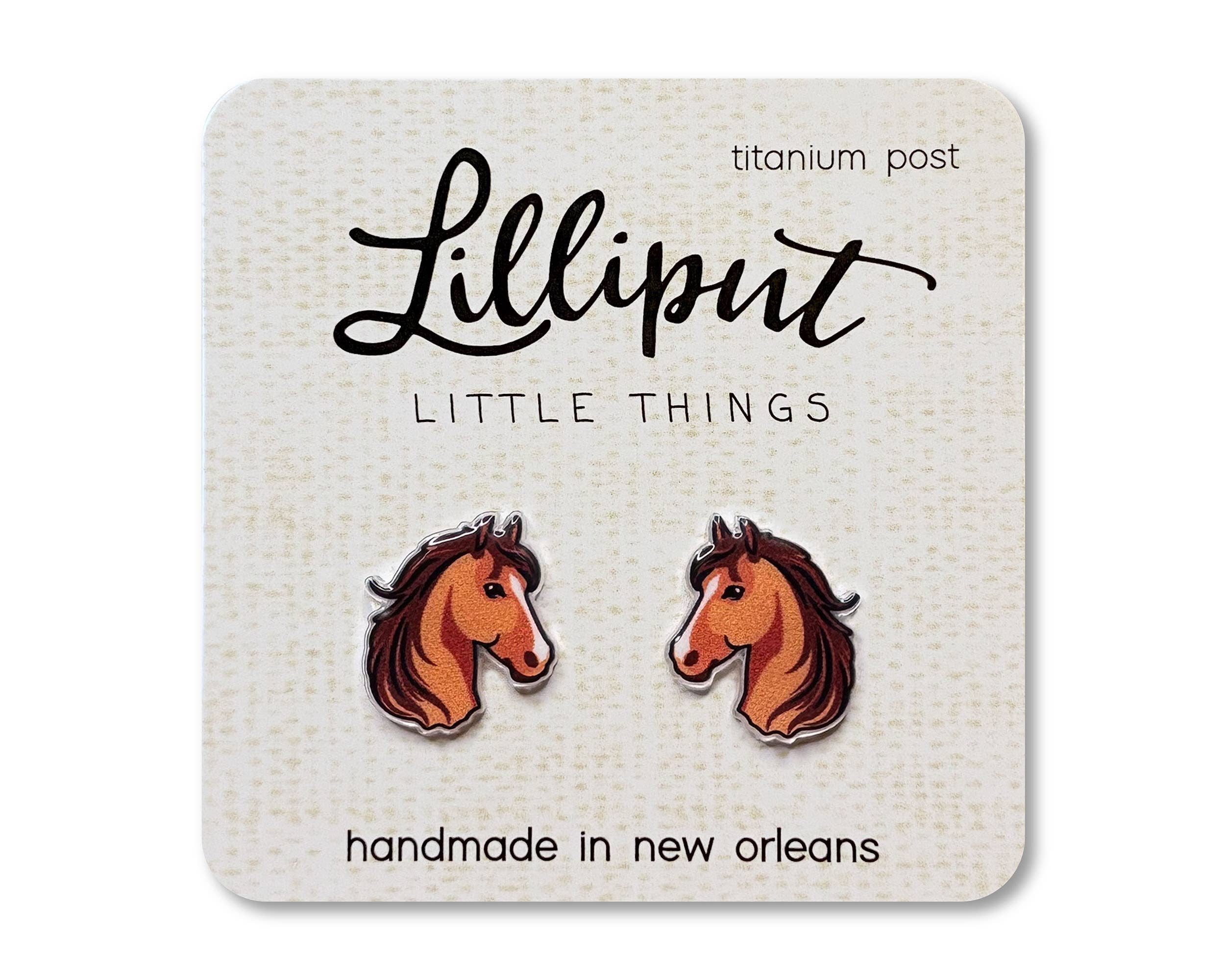 Horse Earrings // Western Earrings