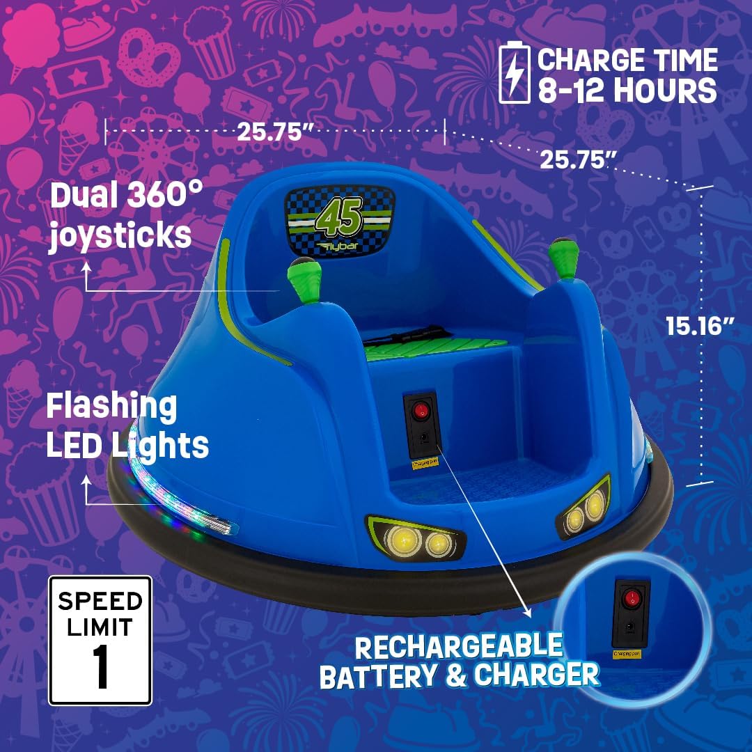 Bumper Car Blue/Green