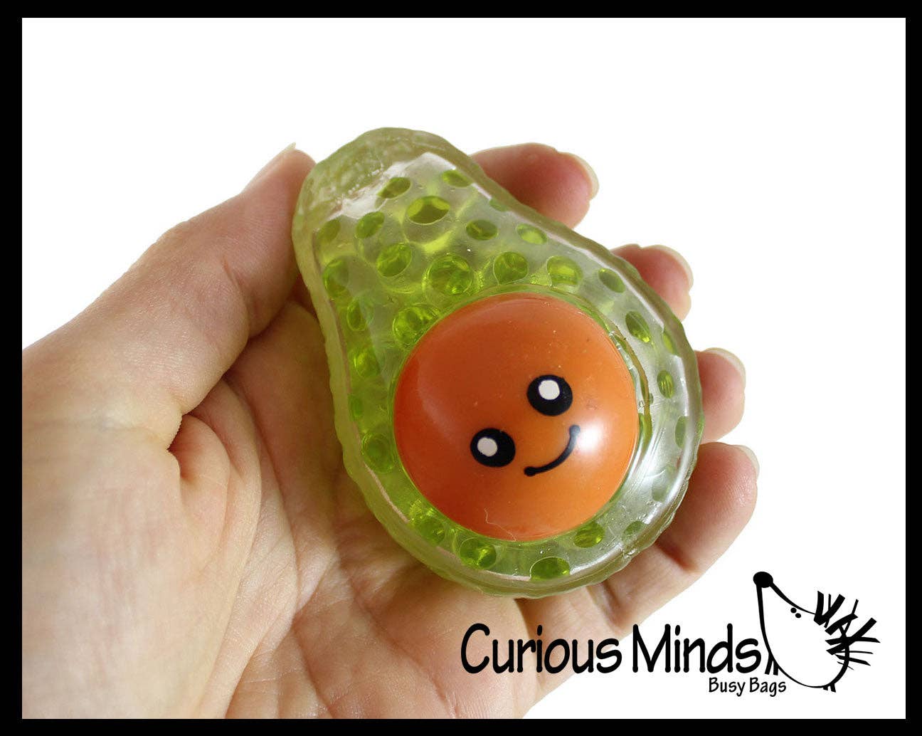 Single Small Fruit Water Bead Filled Squeeze Stress Balls