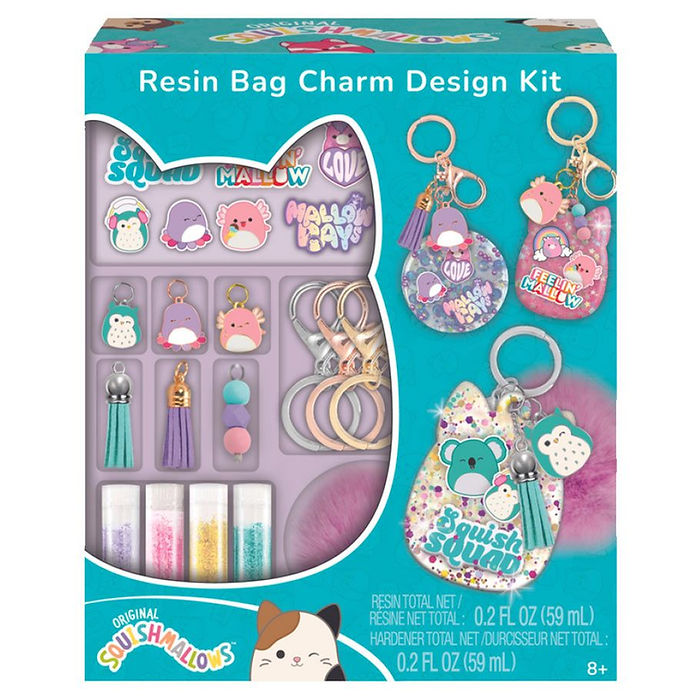 Squishmallow Resin Bag Charm Kit