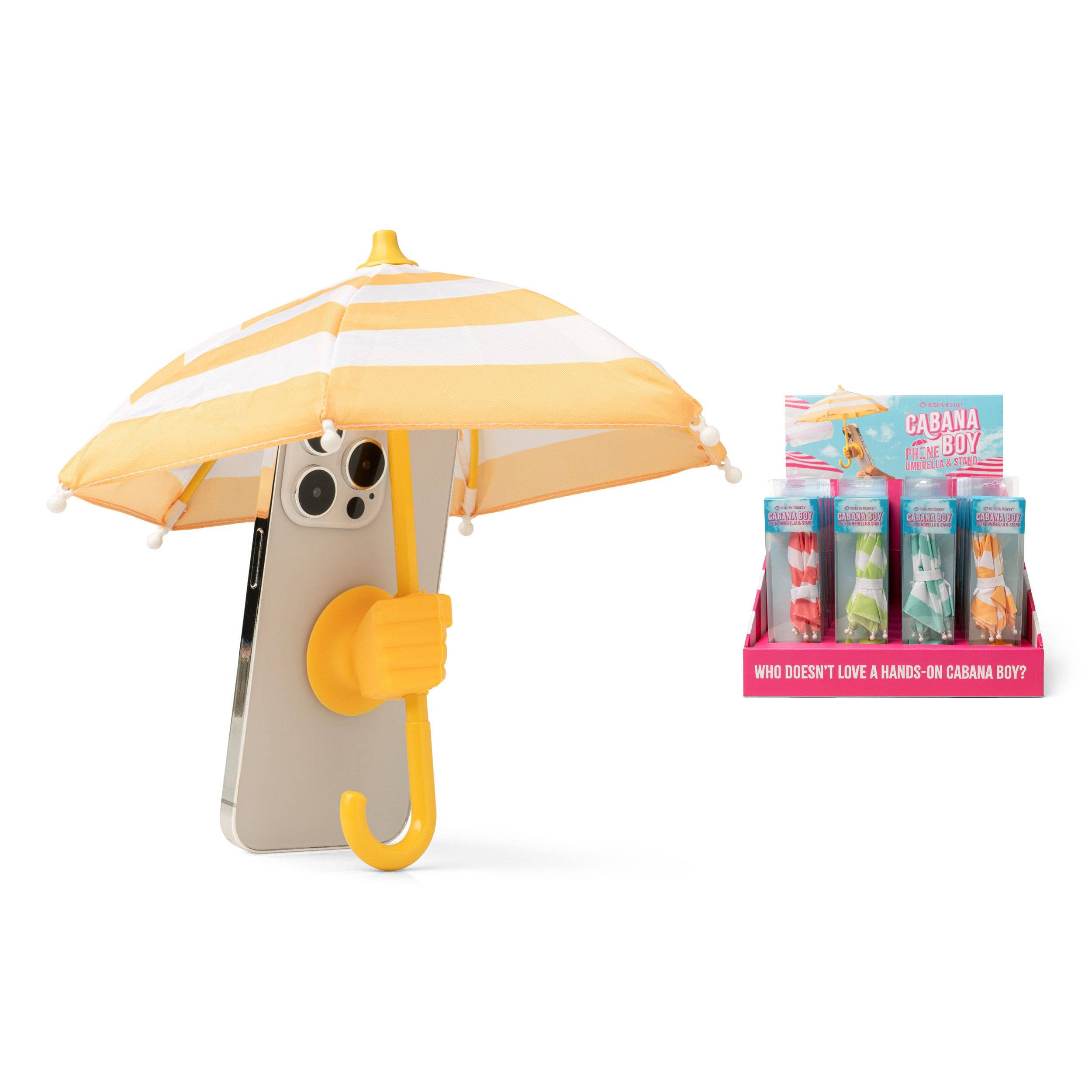 Modern Monkey Cabana Boy Phone Umbrella - Single