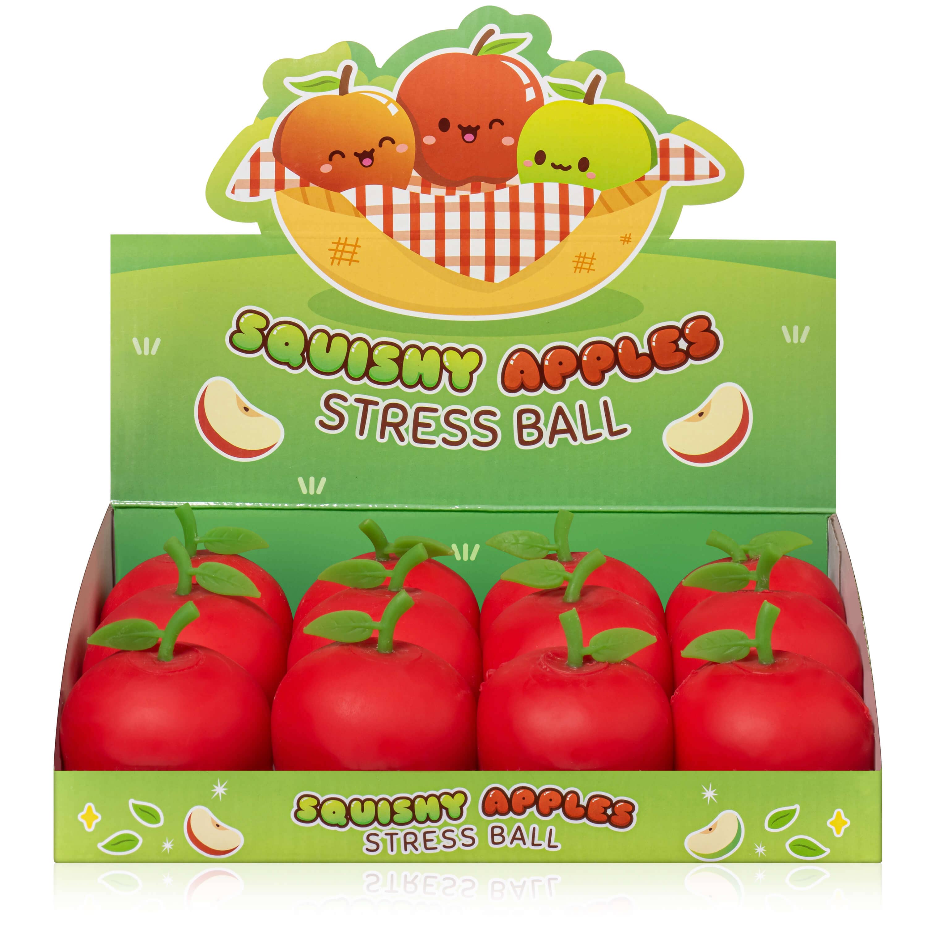 Red Apple Sensory Squishy Toy