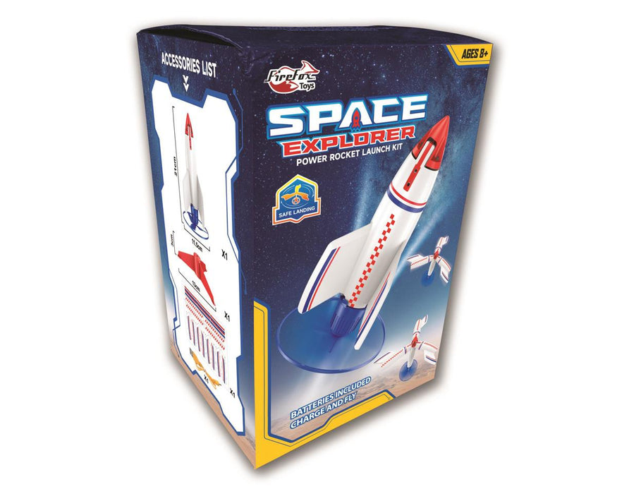 Firefox Toys Space Explorer Launch Rocket Kit