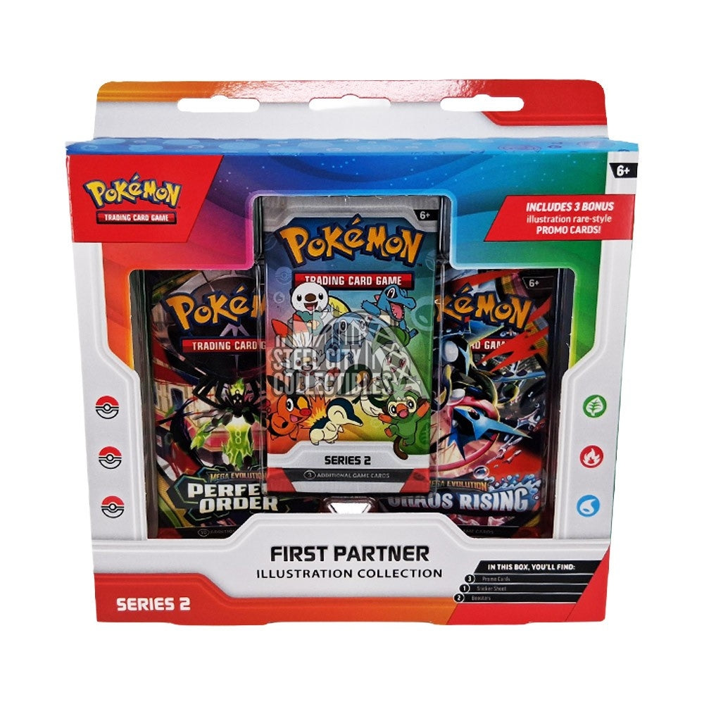 Pokemon Series 2 First Partner Illustration Collection Box