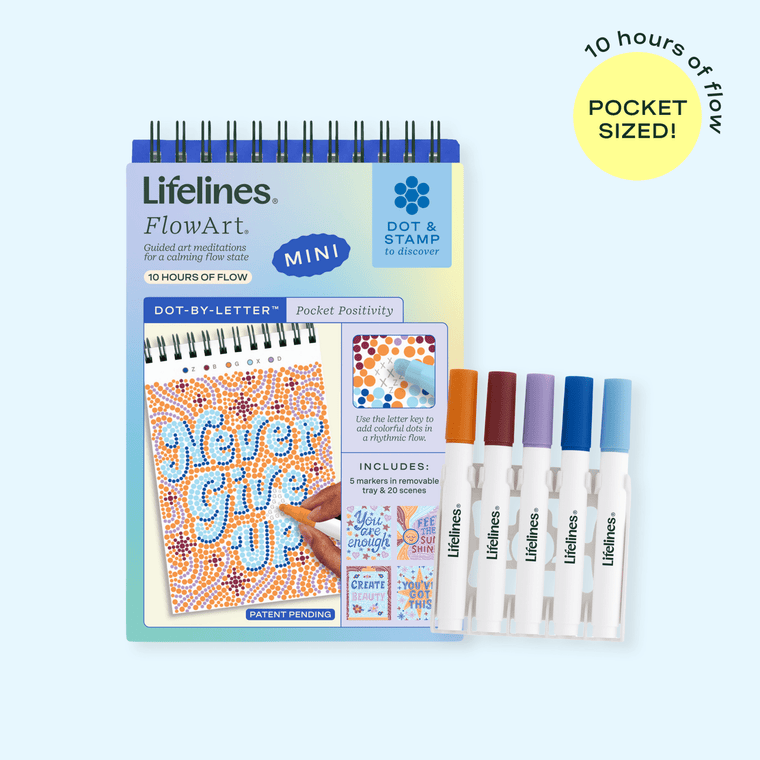 Flowart Mini Pocket Positivity by Lifelines