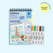 Lifelines FlowArt Mini Dot-by-Letter Postcard Places Art Pad