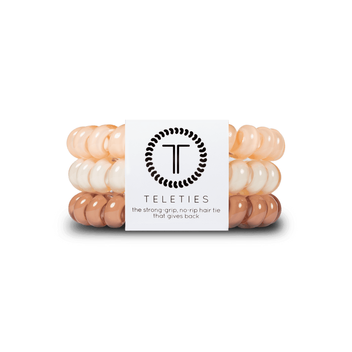 TELETIES For the Love of Nudes Large Hair Ties