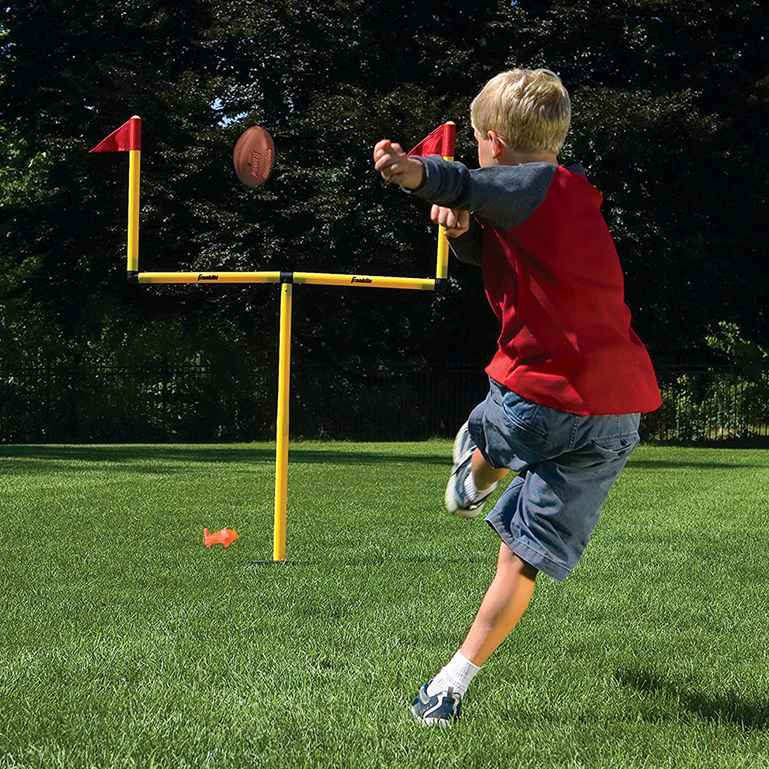 * Football Ball Goal Post