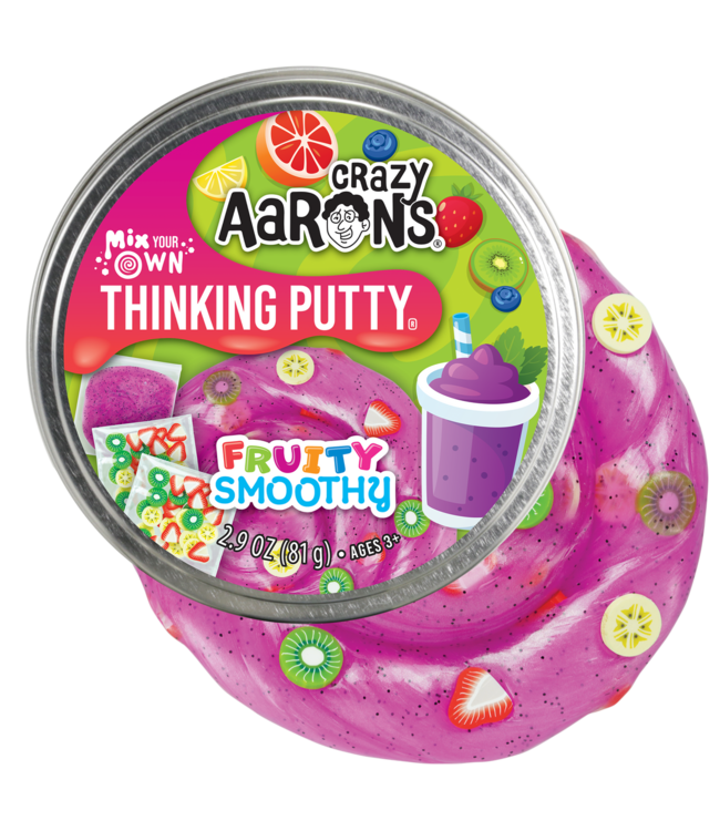 Crazy Aaron's Fruity Smoothie Mix Your Own Thinking Putty