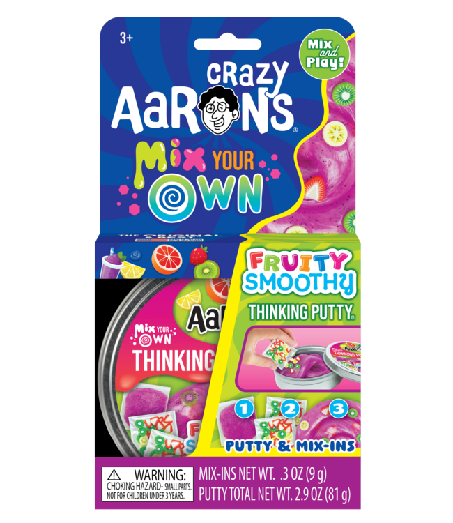 Crazy Aaron's Fruity Smoothie Mix Your Own Thinking Putty